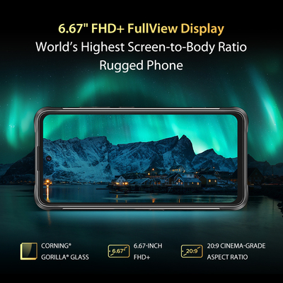 UMIDIGI BISON GT, Rugged Phone, 64MP Camera, 8GB+128GB P68/IP69K Waterproof Dustproof Shockproof