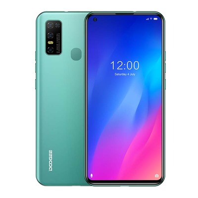 Doogee N30 Budget Smartphone, 4500mAh 4GB +128GB 6.55 Inch Screen Quad Camera Mobile Phone